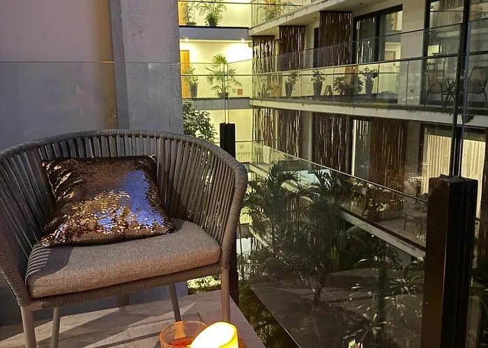 Apartamento Luxury For 4 Rooftop Pool Near 5th Ave Playa De Carmen
