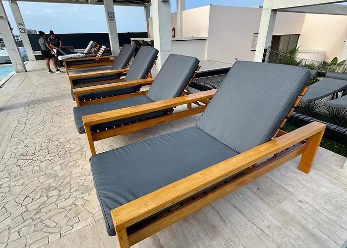 Luxury For 4 Rooftop Pool Near 5th Ave Playa De Carmen Playa del Carmen