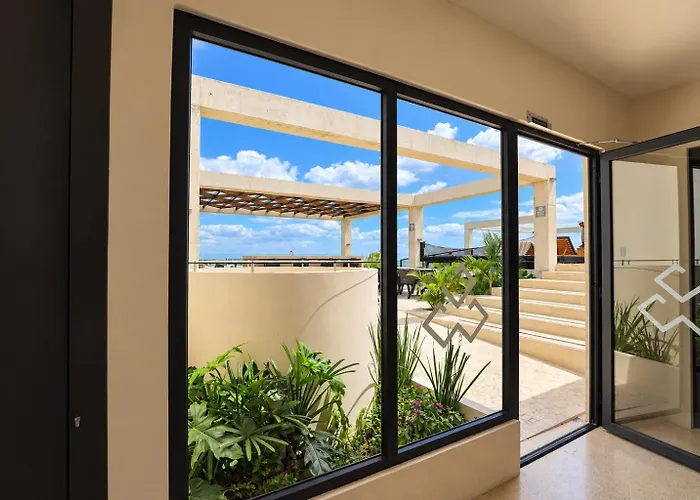 Apartamento Luxury For 4 Rooftop Pool Near 5th Ave Playa De Carmen